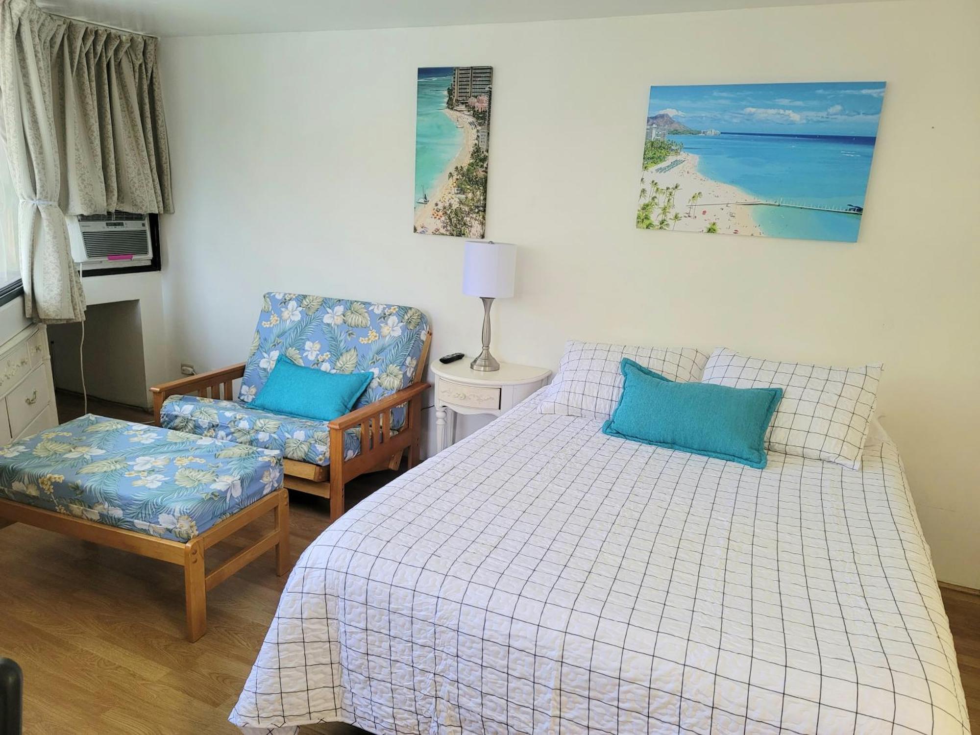 Waikiki Studio Steps To Beach-Mall Free Parking-Wifi Honolulu Kamer foto