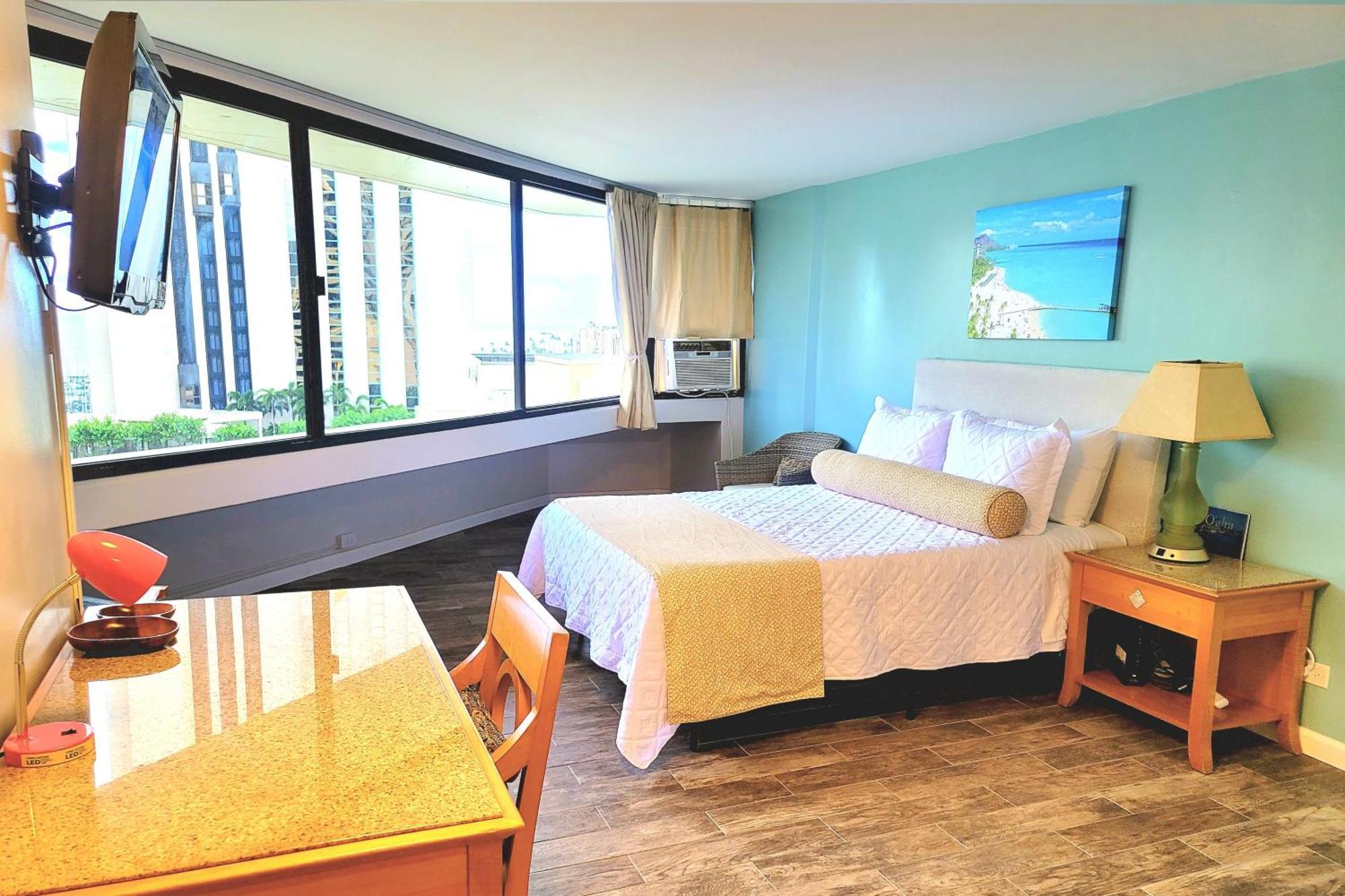 Waikiki Studio Steps To Beach-Mall Free Parking-Wifi Honolulu Kamer foto