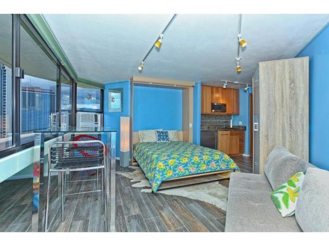 Waikiki Studio Steps To Beach-Mall Free Parking-Wifi Honolulu Kamer foto